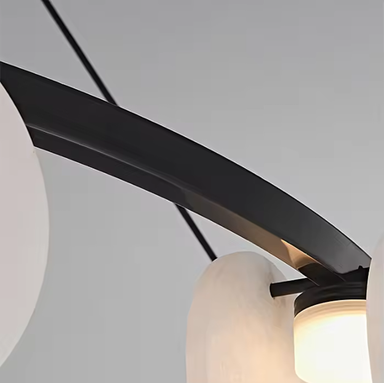 organic stone chandelier for high end residential living space – LAIF DESIGN DROLLYN